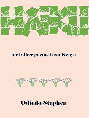 cover image of Haiku and Other Poems from Kenya